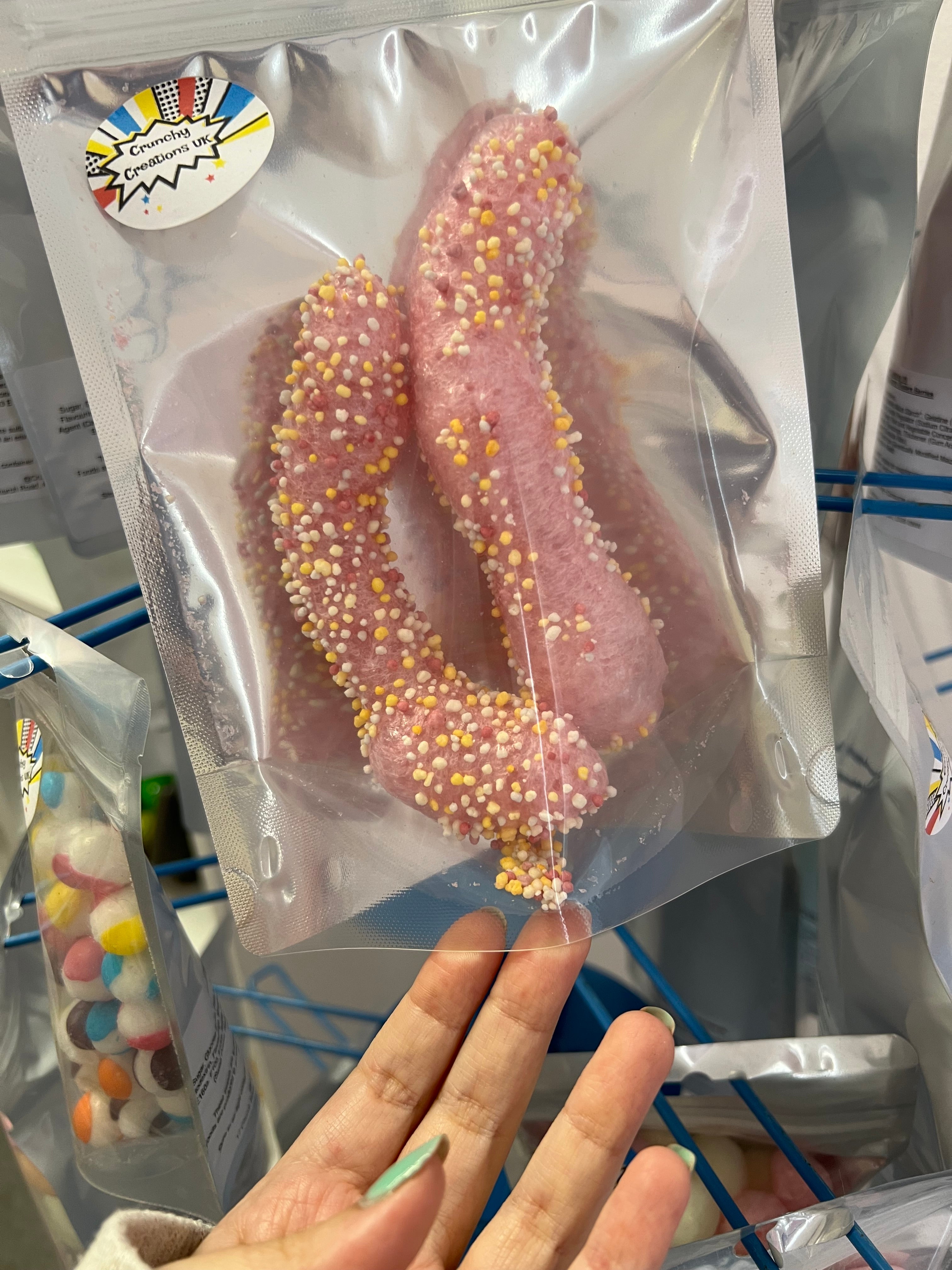 Crunchy creations freeze dried sweets