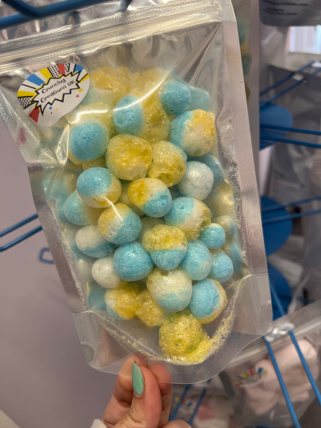 Crunchy creations freeze dried sweets